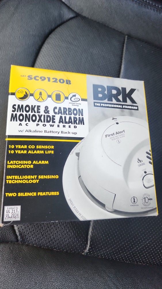 Brand New Smoke And Carbon Monoxide Alarm