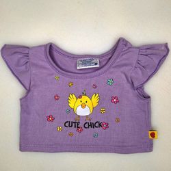 Build-A-Bear RARE Cute Chick T-Shirt