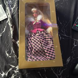 Rare Winter Rhapsody Barbie 1996
