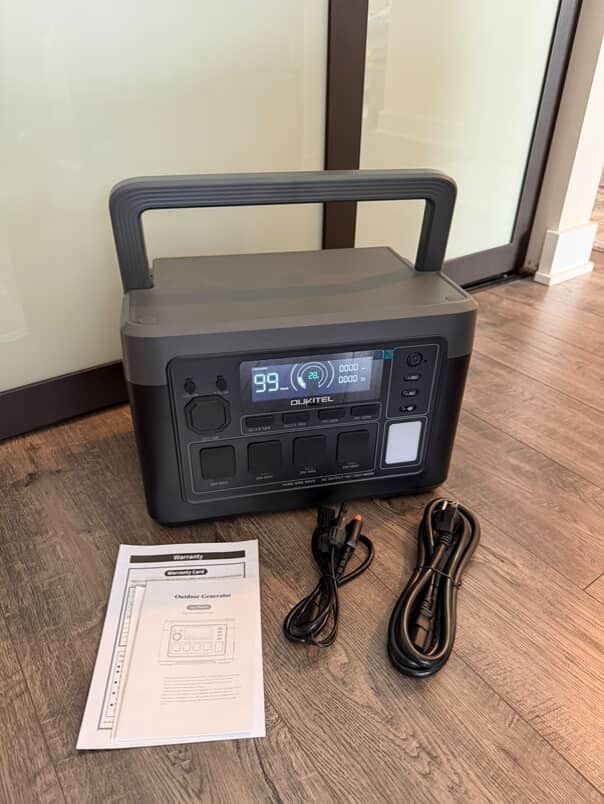 OUKITEL 1024Wh 1800W Portable Power Station