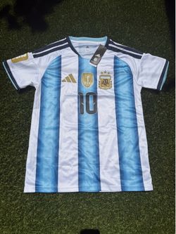Argentina Jersey with World Cup Patch