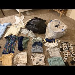 Newborn To Six Month Clothes