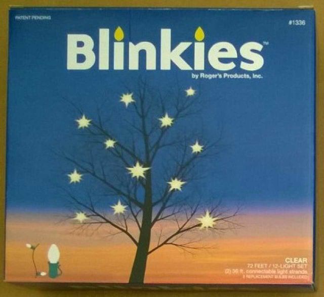 Blinkies Outdoor Christmas Lights