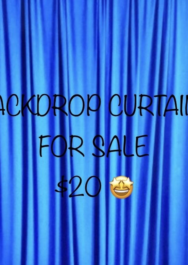 💙BACKDROP CURTAINS FOR SALE 💙