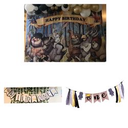 wild one birthday decorations 