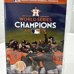  Houston Astros 2017 World Series Champions DVD