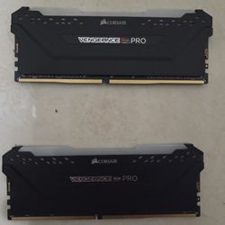2X8GB Corsair Vengeance RGB Pro RAM (I DELIVER ANYWHERE IN BAKO) - $180 (BAKERSFIELD)