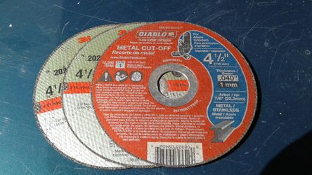 Metal cut off discs four and a half inch for die grinder