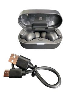 Status Audio Pro X Bluetooth In-Ear Earbuds Black Charging Case Upgrades Tips