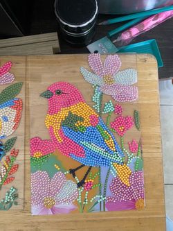 Handmade Diamond Dot Art