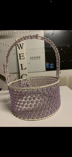 Beaded Basket