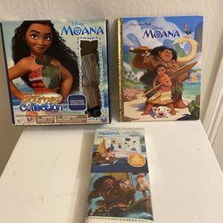 Moana Book, Wall Decals and Journey Collection Game