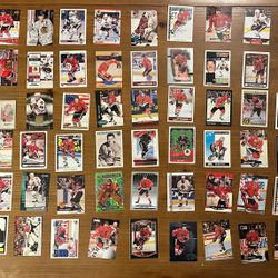 Blackhawks Sports Card Lot - 60+ cards