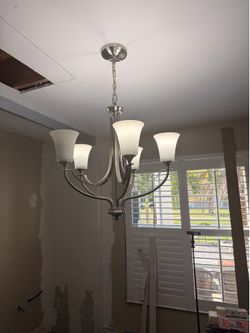 Silver Chandelier