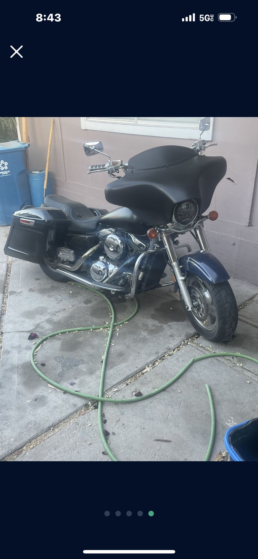 kawasaki vulcan bagger