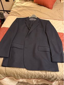 JM Haggar Dark Blue suit