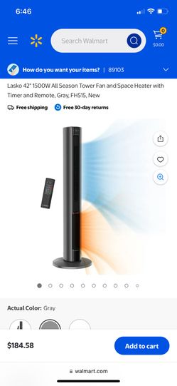 Lasko Fan And Heat Tower