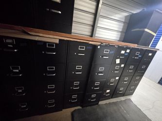 Metal File Cabinet Letter Size With Key $80 each