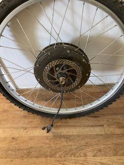 Crystalyte E-bike Front Wheel