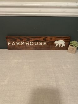 Farmhouse signs