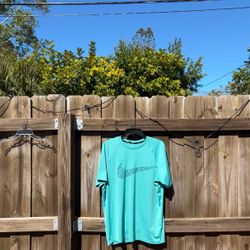 Mens Nike Teal Dri-Fit Shirt