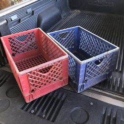 Metal Reinforced Milk Crates