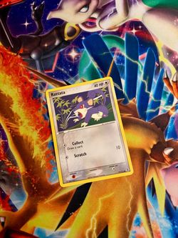 Pokemon Rattata FireRed & LeafGreen card 2004