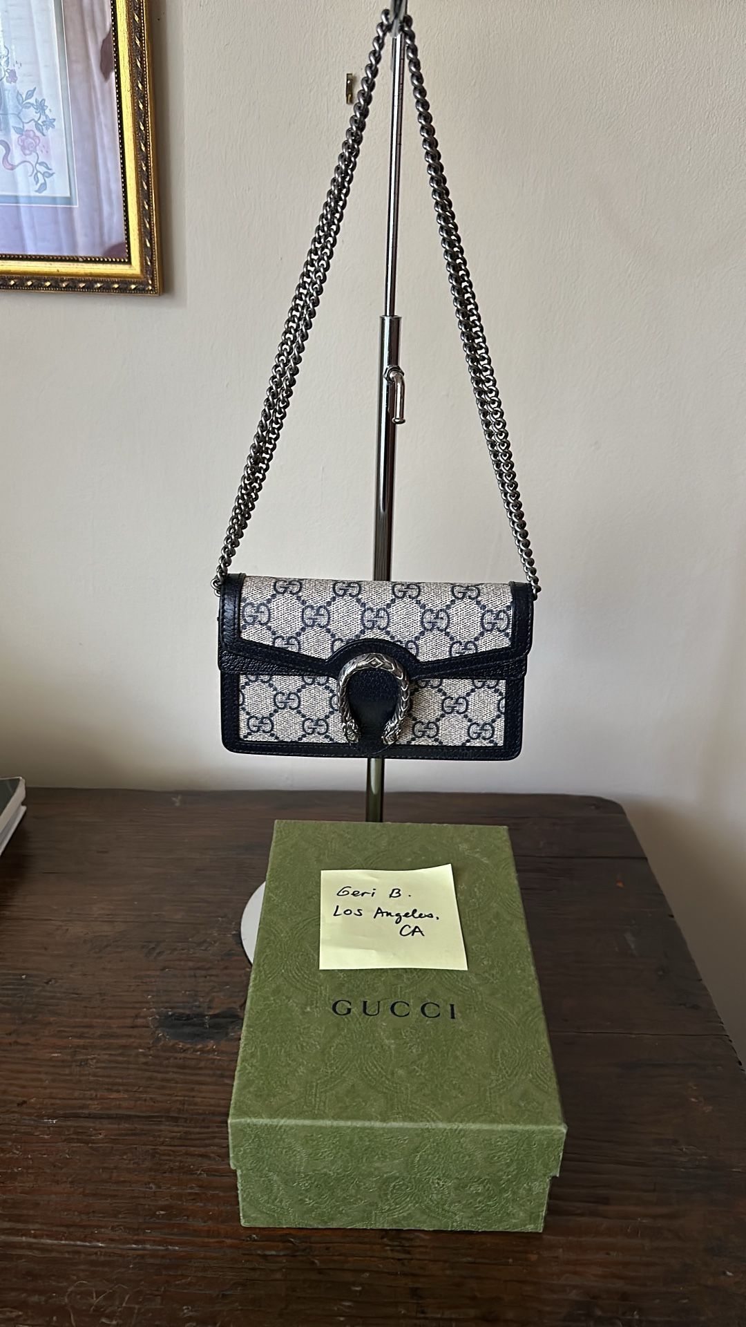 Gucci Dionysus Wallet On Chain  Super Mini 