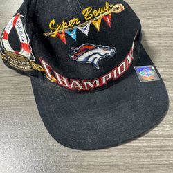 Super Bowl XXXII Vintage Broncos Champions San Diego Hat