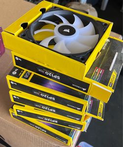 Corsair SP120 RGB Case fans new open box
