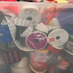 Ribbon, Vinyl, and Tulle For Hairbows, Etc,...