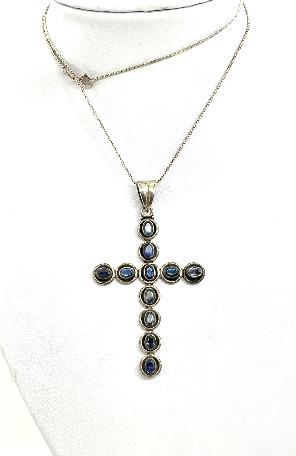 Sterling Tanzanite Necklace