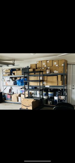 heavy duty steel shelving