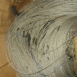Box full of copper ground wire  