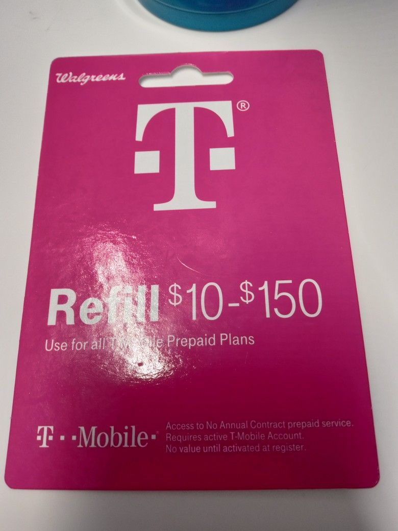 Prepaid Phone Cards T-Mobile Boost Mobile 