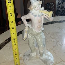 Vintage Clown Porcelain Figurine
