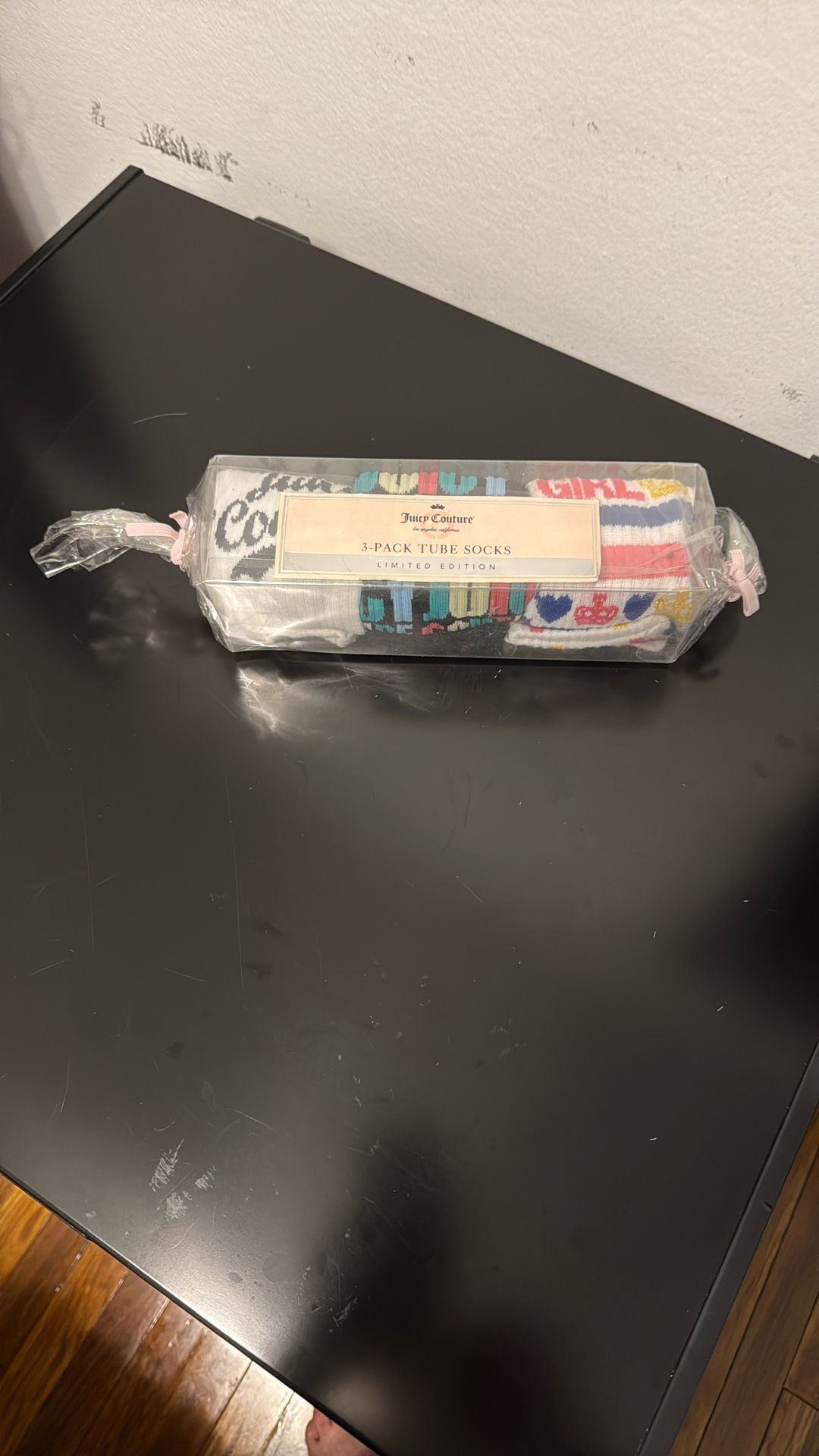 Juicy Couture 3- Pack Tube Socks 🧦