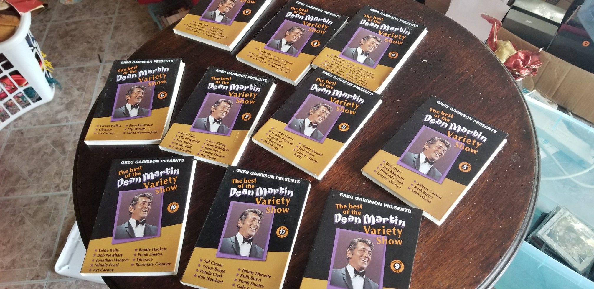 The Best of Dean Martin shows 12 DVDs pre-owned