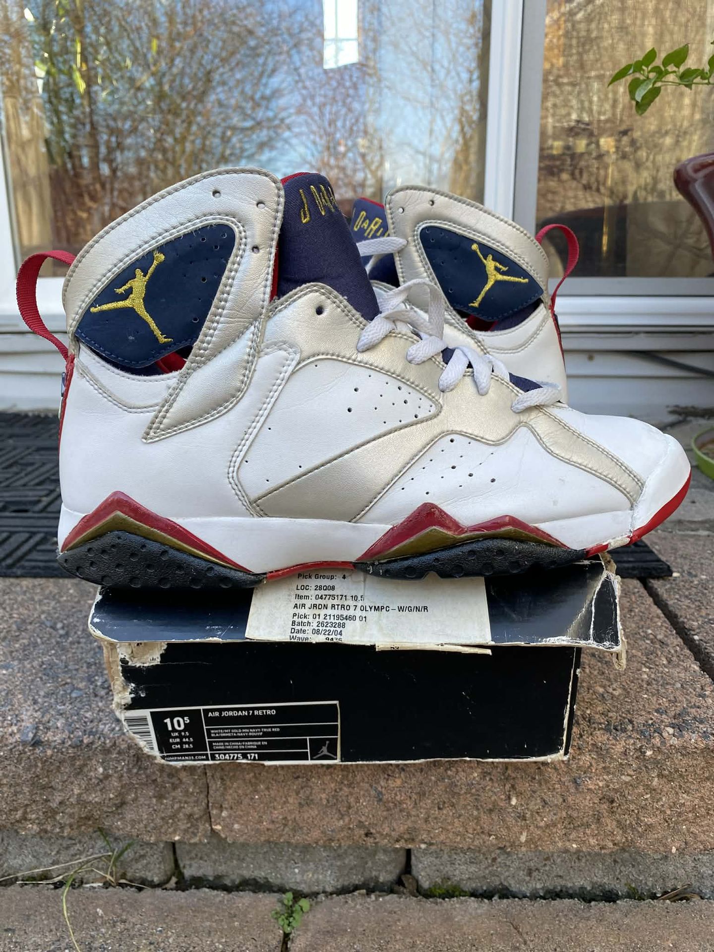 2004 Air Jordan 7 Olympic