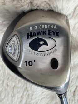 Callaway Big Bertha Hawk Eye Titanium Ladies Driver 10° – Gems 50 Shaft – Headco