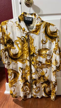 Versace Button up T-shirt