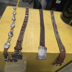 Bundle of 4 Belts