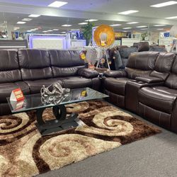 🇺🇸LABOR DAY SALE🇺🇸 Beautiful Modern Manuel Recliner Living Room Sets Now Up To 50% Off Starting At $799 