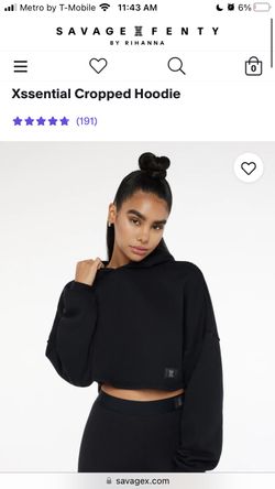 Savage X Fenty Rihana Cropped Hoodie Sweater Sweatpants Pants shirt  TShirt  