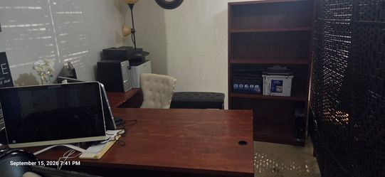 Office desk,book shelf , dresser