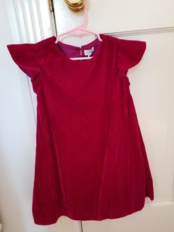 velvet dress girl 4 years gymboree