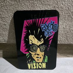 Vision Psycho Stick Aluminum Sign 