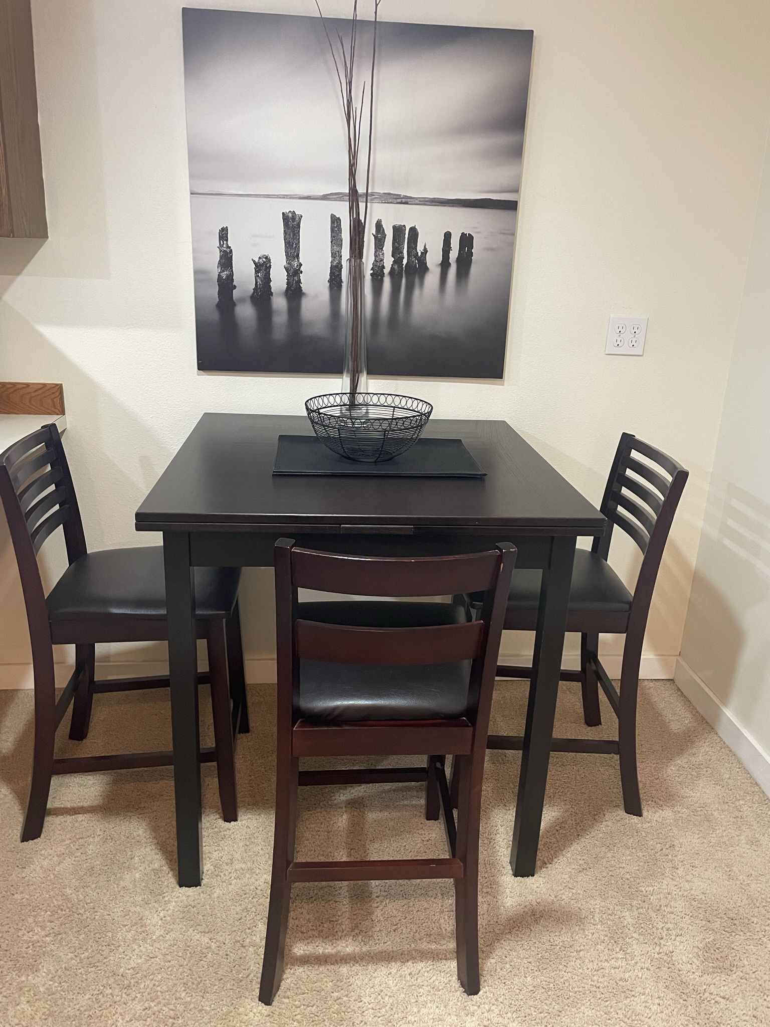 Small Space 4-piece Dining Set