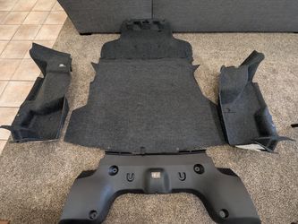 2011–2014 Ford Mustang Complete OEM Trunk Interior Liner Set