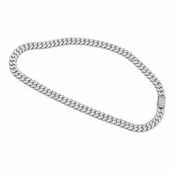 Moissanite Cuban Link 925 Silver